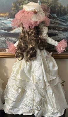 Rare Show-Stoppers Porcelain Doll CassieLE 16/1000, 36in By Florence Maranuk