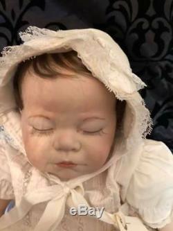 Rare Vintage 1975 Hand-Made Ceramic Baby Doll Mint EUC Gorgeous Face