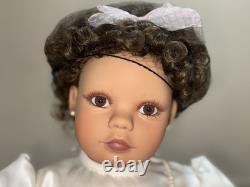 Rare Vintage 1998 30 Virginia Turner Porcelain Doll # 45/300 1-20-1999