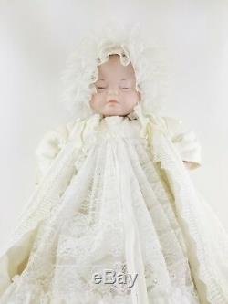 Rare Vintage Adorable Three Face Baby Doll Smile Cry Sleep Complete Outfit