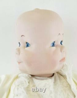 Rare Vintage Adorable Three Face Baby Doll Smile Cry Sleep Complete Outfit