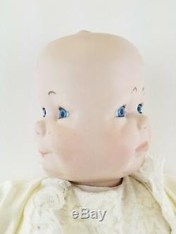 Rare Vintage Adorable Three Face Baby Doll Smile Cry Sleep Complete Outfit