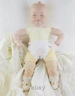 Rare Vintage Adorable Three Face Baby Doll Smile Cry Sleep Complete Outfit