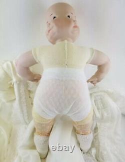 Rare Vintage Adorable Three Face Baby Doll Smile Cry Sleep Complete Outfit