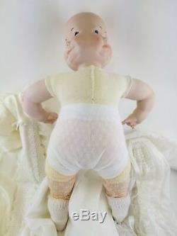 Rare Vintage Adorable Three Face Baby Doll Smile Cry Sleep Complete Outfit