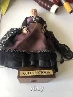 Rare Vintage Ann Parker Doll, Queen Victoria 11 Made in England With Tag