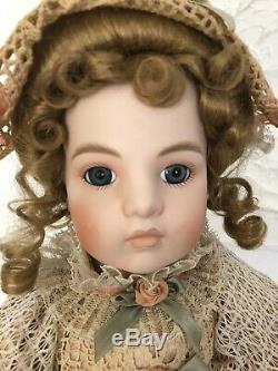 Rare Vintage Artisan Reproduction of Victorian Doll by Louis Nichole