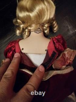Rare Vintage Collectors Choice Porcelain Doll Large 22 Inches Tall -used