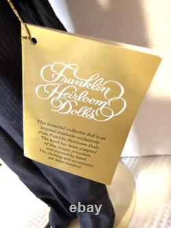 Rare Vintage Franklin Heirloom Porcelain Groom Doll 22