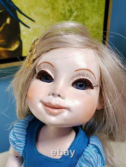 Rare Vintage Porcelain Doll Lynn Artist Beverly Cerepak Member Of Niada 15