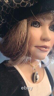 Rare Vintage Vicki Walker Collection- Cameo Porcelain Doll #3/50 32Tall