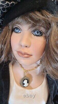 Rare Vintage Vicki Walker Collection- Cameo Porcelain Doll #3/50 32Tall