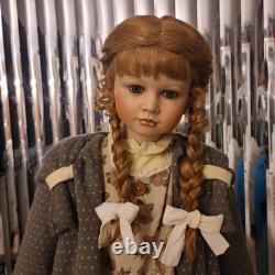 Rare Vintage William Tung 42 Porcelain Collectible Doll Lauren COA 51/500