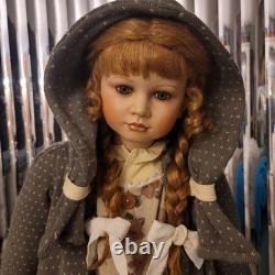 Rare Vintage William Tung 42 Porcelain Collectible Doll Lauren COA 51/500