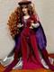 Rare Vtg 90's 17queen Morgan Le Fay Porcelain Doll Chalice Medieval Clothing