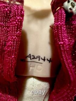 Rare Vtg 90's 17Queen Morgan Le Fay Porcelain Doll Chalice Medieval Clothing