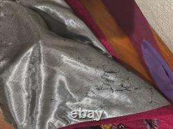 Rare Vtg 90's 17Queen Morgan Le Fay Porcelain Doll Chalice Medieval Clothing