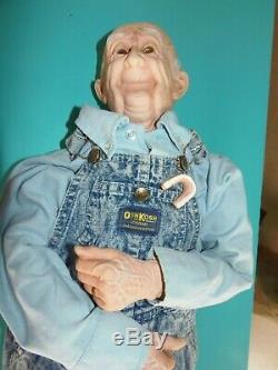 Rare Vtg William Wallace Jr Doll Set Old Man Woman Couple Grandparents 1994
