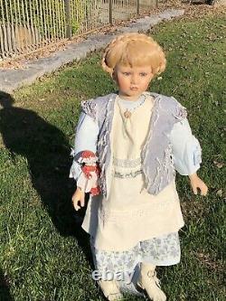 Rare William Tung TUSS collection porcelain doll MAJESTIC BEAUTIFUL GIRL 48