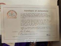 Rare World Gallery Porcelain Spanish Doll ISABELLA Limited Edition Lori Ladd 27