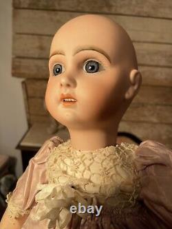 Rare antique Size 9 French tete Jumeau Paris Doll 57 Cm