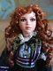 Redhead Green Eyes Girl Porcelain 29 Inch Collector's Doll Vintage 1998 212/500