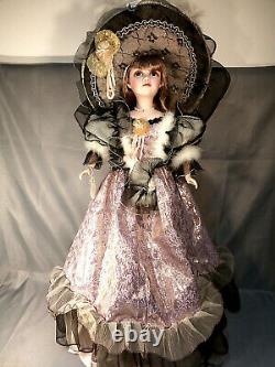 Regence Collection porcelain doll. Large. Britney, 30 76cm