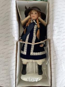 Renate Hockh Mareen 25 in. Hand Painted Vintage Porcelain Doll #6/300 with Box