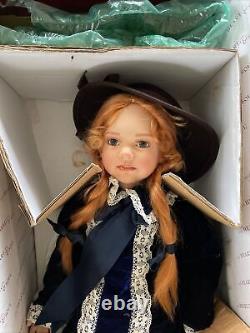 Renate Hockh Mareen 25 in. Hand Painted Vintage Porcelain Doll #6/300 with Box