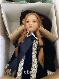 Renate Hockh Mareen 25 in. Hand Painted Vintage Porcelain Doll #6/300 with Box