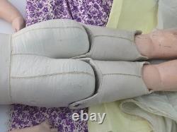 Repair 1880s 27 Armand Marsielle 370 AM 9DEP Germany Doll Sleepy Eyes Clothes