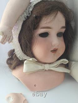 Repair 1880s 27 Armand Marsielle 370 AM 9DEP Germany Doll Sleepy Eyes Clothes