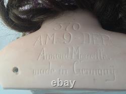 Repair 1880s 27 Armand Marsielle 370 AM 9DEP Germany Doll Sleepy Eyes Clothes