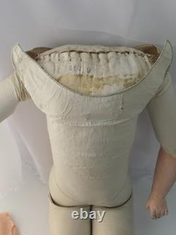 Repair 1880s 27 Armand Marsielle 370 AM 9DEP Germany Doll Sleepy Eyes Clothes