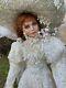 Rustie 0039 1500 Collectible Porcelain Doll 42 Life Size Beaded Wedding Dress