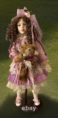 Rustie Porcelain DollAngela&Agnus LE42/400, 27 in, 2002 By Mary Benner