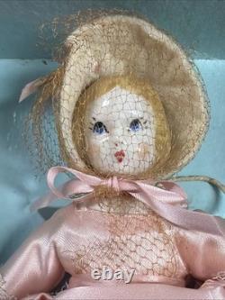 Ruth Gibbs GODEY'S LITTLE LADY JEAN Porcelain Doll with Soft Body 7