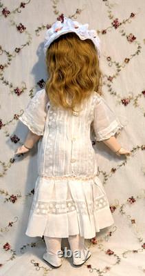 SO CUTE! 21 SIMON & HALBIG 1079 Antique German Doll, Clothes, Wig, BJ-BODY