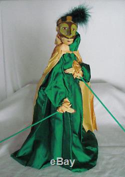 SPAIN Vintage MARIONETTE Art Doll PUPPET PULLICINIELLO Pulcinella ZANNI 23