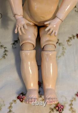 SUPERB 17.5 HANDWERCK 79 Antique German Doll Fabulous Bisque BJ-Body & Clothes