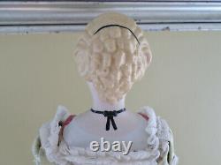 SUPERB! Alt Beck & Gottschalk Antique 18 Parian Doll Molded Jewel & Bodice