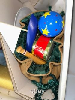 Santa s special delivery porcelain doll vintage 1999 w coa and accessories