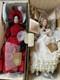 Set Of 4 Franklin Heirloom Vintage Porcelain Collector Dolls