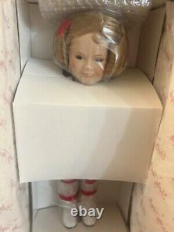 Shirley Temple Doll Danbury Mint 14 Porcelain 1987 Stand Up and Cheer (ftn)