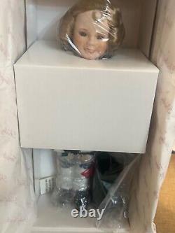 Shirley Temple Doll Danbury Mint 14 Porcelain 1987 Stand Up and Cheer (ftn)