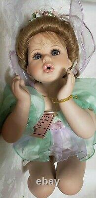 Show Stoppers Porcelain Misty Fairy Doll With Base By Florence Maranuk