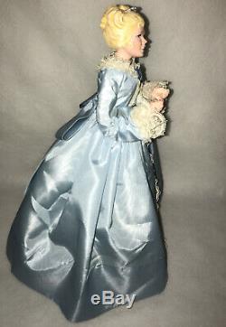 Simpich Character Dolls Cinderella Blue Satin Dress 12 HTF Rare 1987 # 82/100