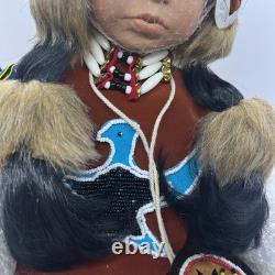 Soaring Eagle Porcelain Doll Vintage NIB Heritage Signature Collection 12327