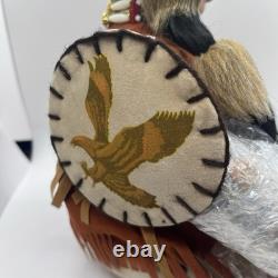 Soaring Eagle Porcelain Doll Vintage NIB Heritage Signature Collection 12327