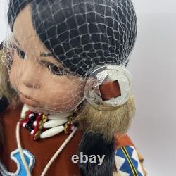 Soaring Eagle Porcelain Doll Vintage NIB Heritage Signature Collection 12327